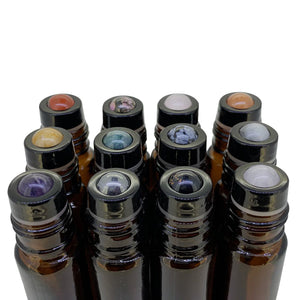 Mezcla de aceites esenciales en roll-on con cuarzo CALMA ANSIEDAD